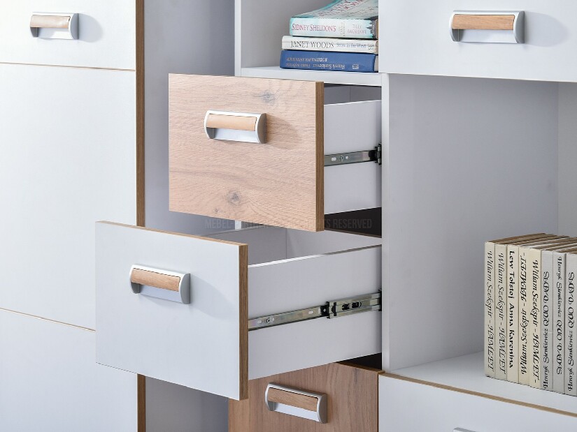 Regál Congresual C07 (bílá)