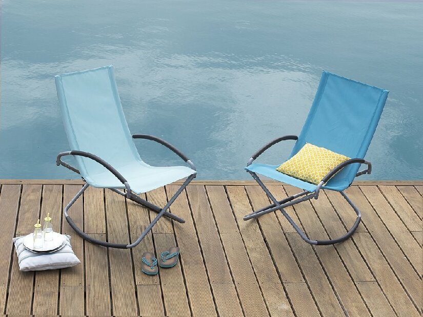 Zahradní židle Cassa (světle modrá)