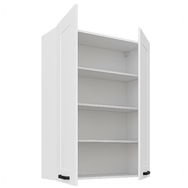 Horní kuchyňská skříňka Lucid 80 G-108 2F (korpus: bílá + fronta: mdf bílá)