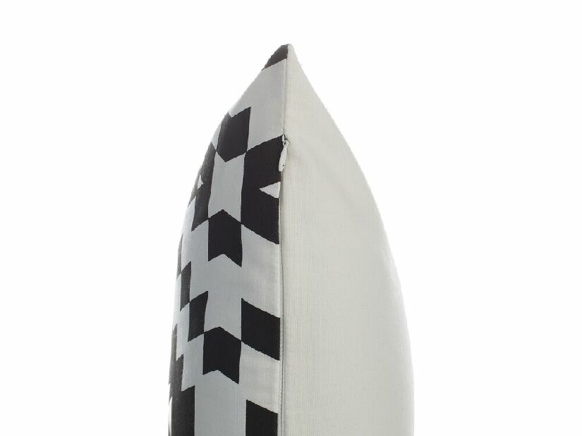 Set 2 ks. polštářů 45 x 45 cm CANCUN (černá)