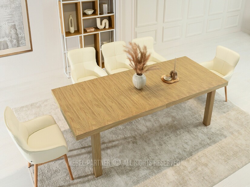 Jídelní stůl Conflictos (dub)