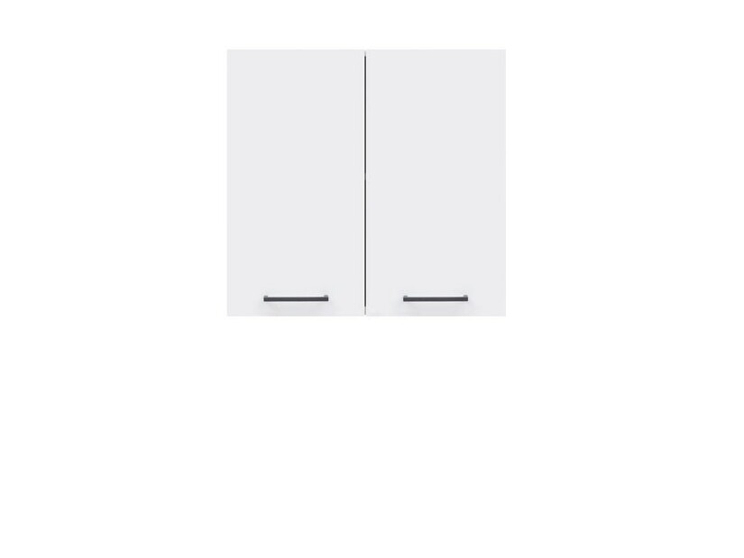 Horní kuchyňská skříňka BRW Junona line G2D/60/57 (Lesk bílý)