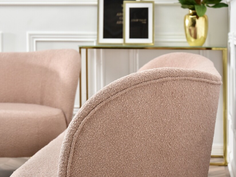 Pohovka dvousedačka Cadmio 2 (zlatá)