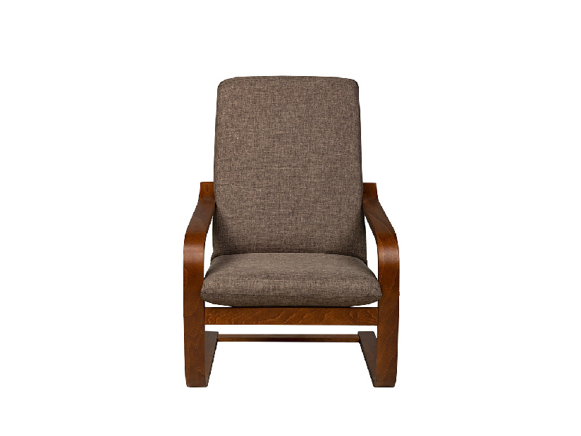 Křeslo BRW Ania ES (hnědá)