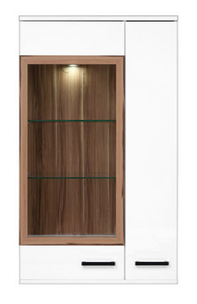 Vitrína na stěnu BRW Dolomit SFW1W1D/13/8