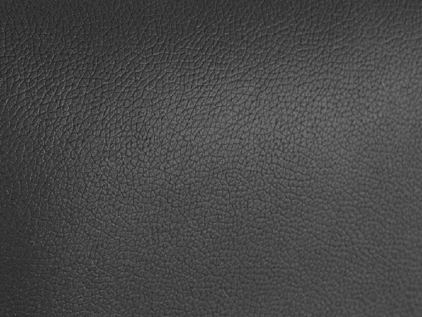 Manželská postel 180 cm AVENUE (s roštem) (černá)