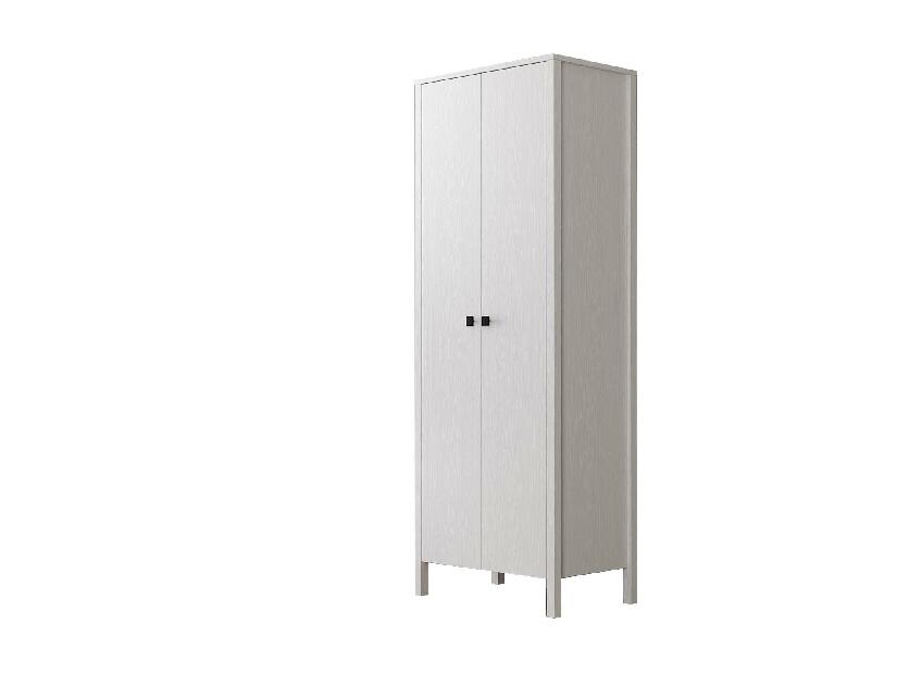 Šatní skříň Franc 51 (bílé dřevo)