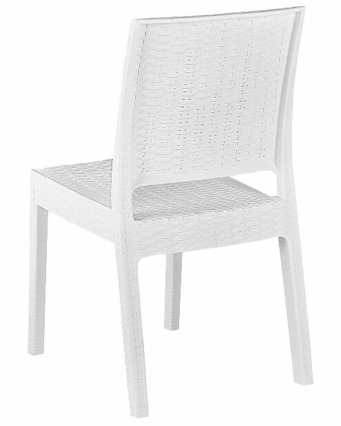 Set 2 ks. zahradních židlí Fossil (bílá)