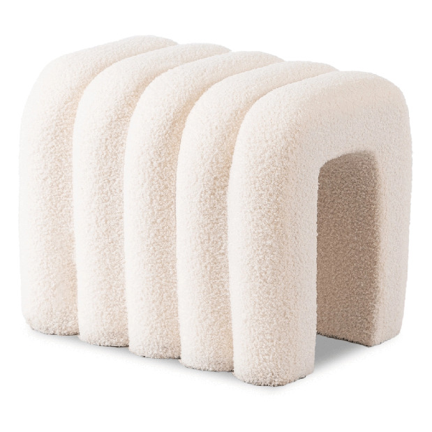 Taburetka Rosoro (krémová)