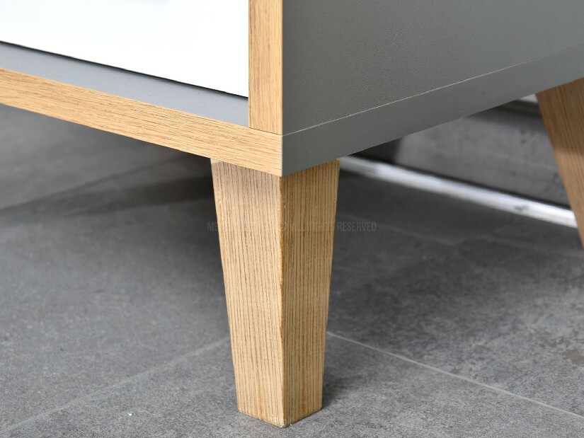 Policová skříň Sobrepuso S02 (bílá)