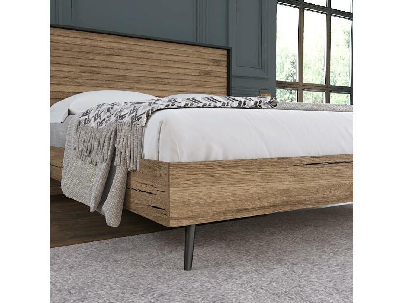 Manželská postel Franc 69 (ořech)