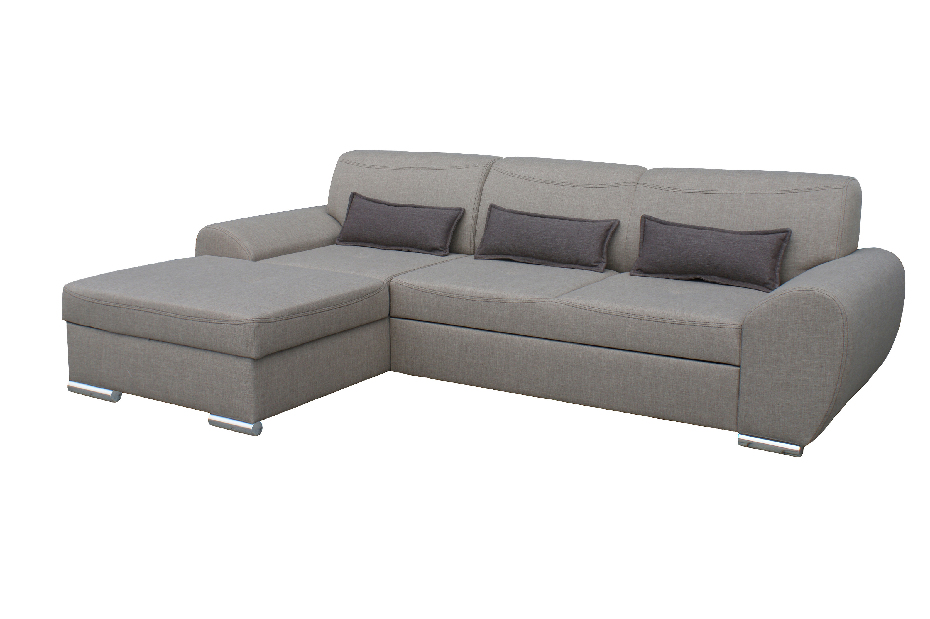 Rohová sedací souprava BRW Marco béžová (L)