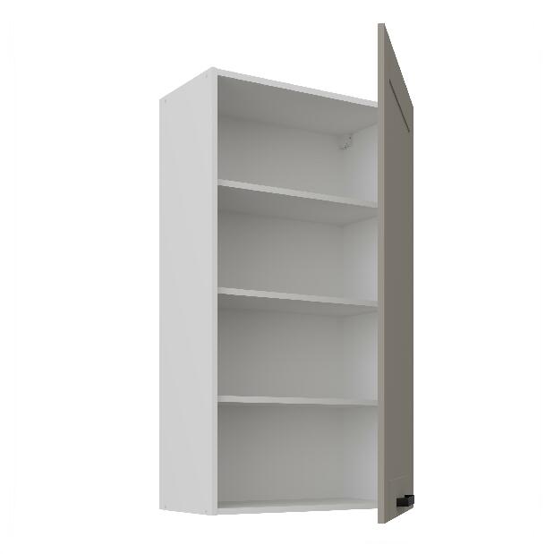 Horní kuchyňská skříňka Lucid 60 G-108 1F (korpus: bílá + fronta: mdf claygrey)