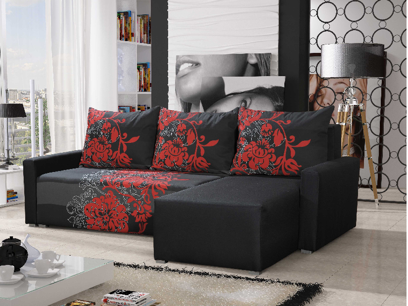 Rohová sedací souprava Eligius (P)