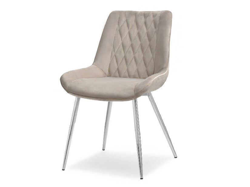 Židle Aron (béžová + měděná)