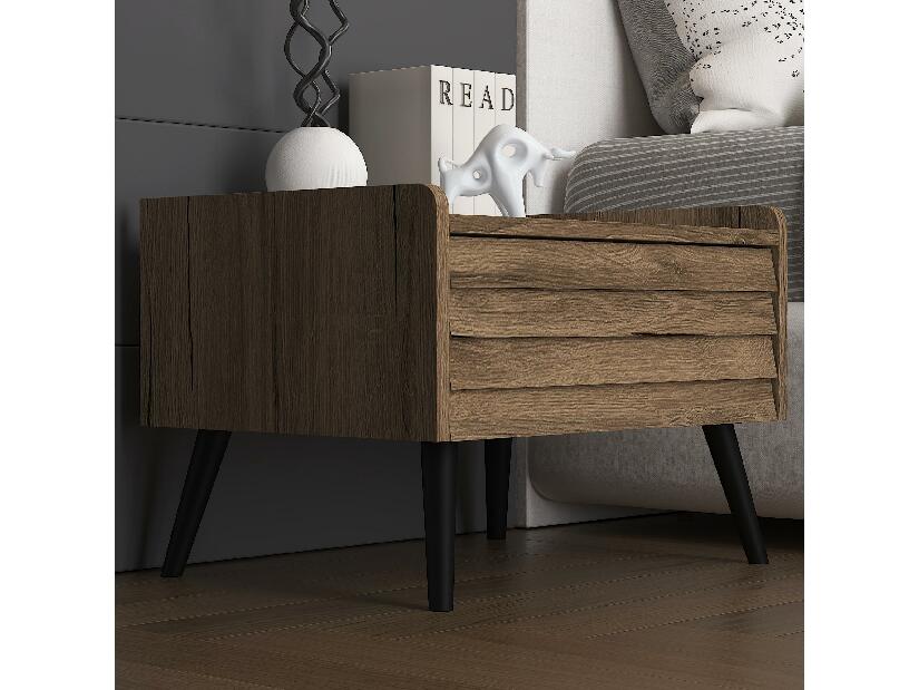 Noční stolek Franc 12 (ořech)