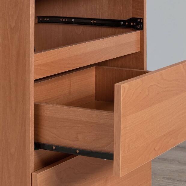 Rohový PC stolek Bodhi (olše) (L)