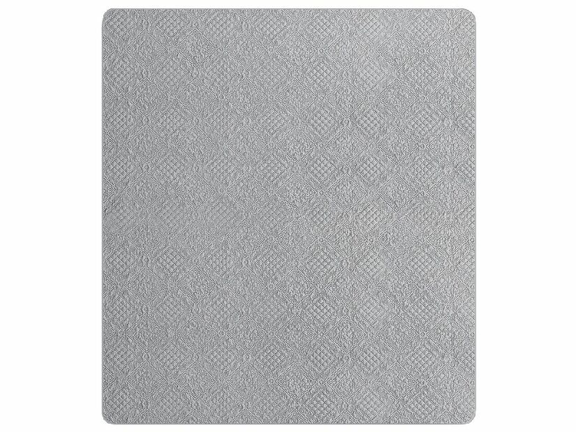 Sada přehozu na postel a 2 polštářů 220 x 240 cm Asbjorn (šedá)