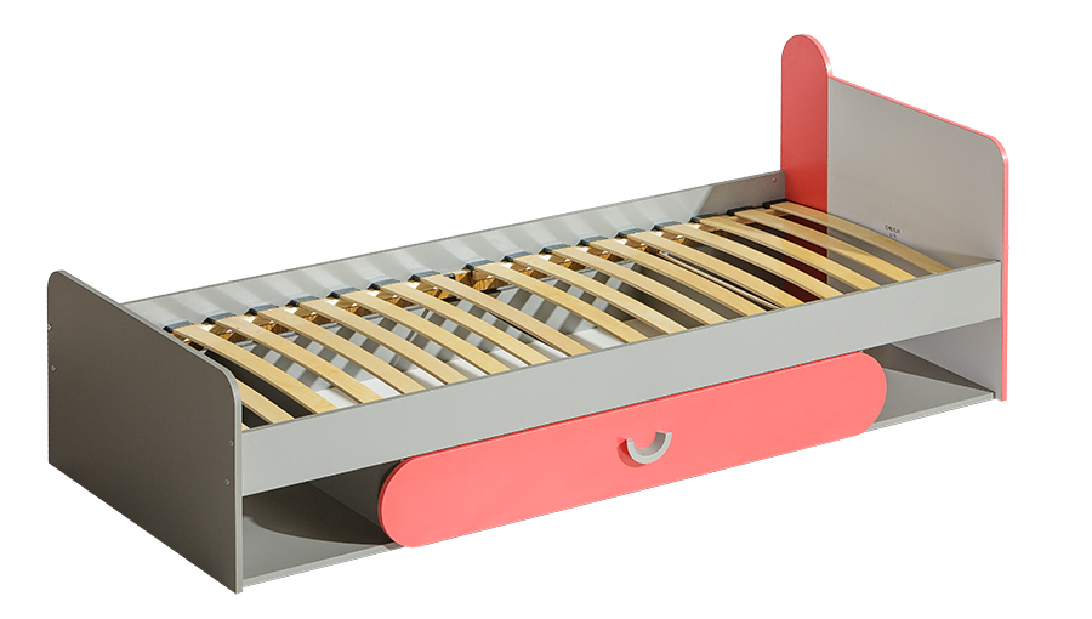 Jednolůžková postel 80 cm Flume F13 (s roštem a úl. prostorem)