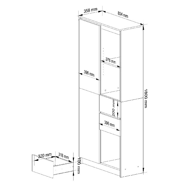 Police Revocada (bílá + grafit)