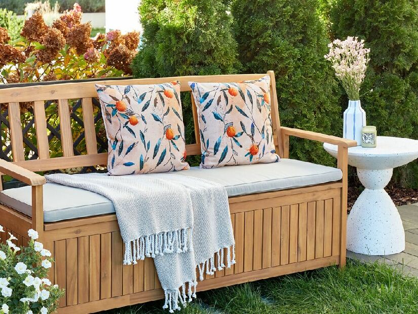 Sada 2 ozdobných polštářů 45 x 45 cm Pial (vícebarevná)