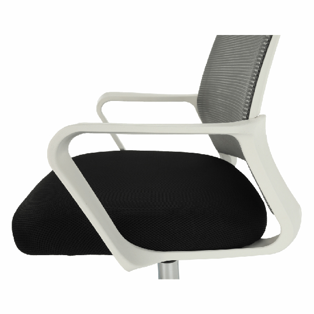 Kancelářská židle Aphin (šedá + černá)