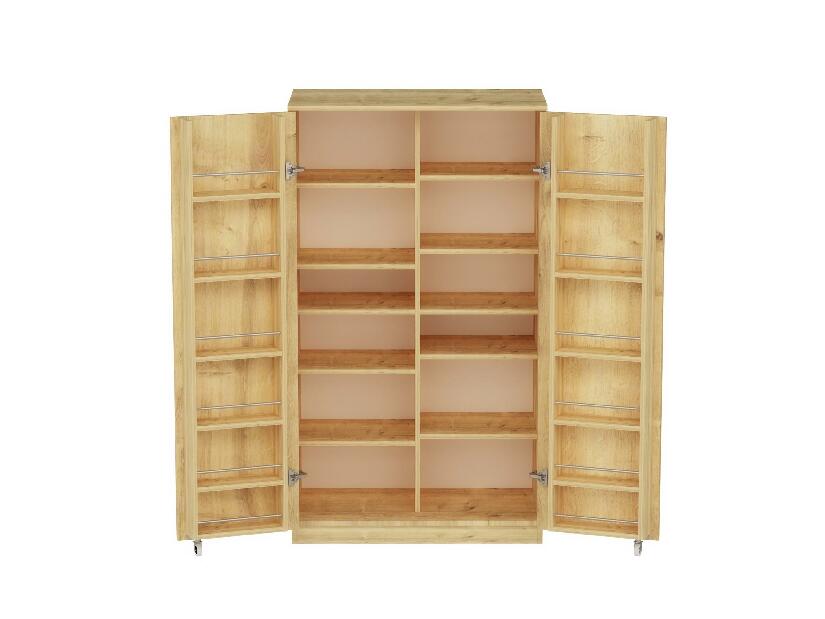 Potravinová kuchyňská skříňka Passek (dub)