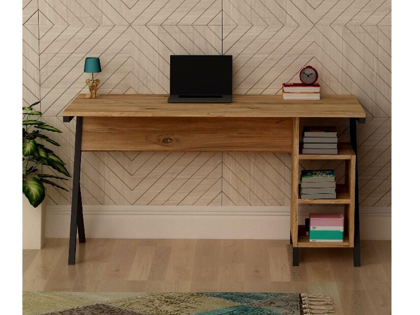 PC stolek Narula Figaro (ořech + černá)