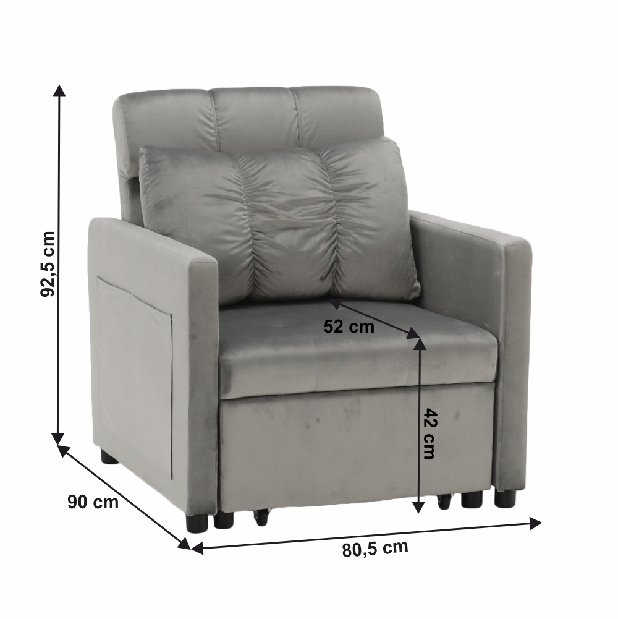 Rozkládací křeslo Igro