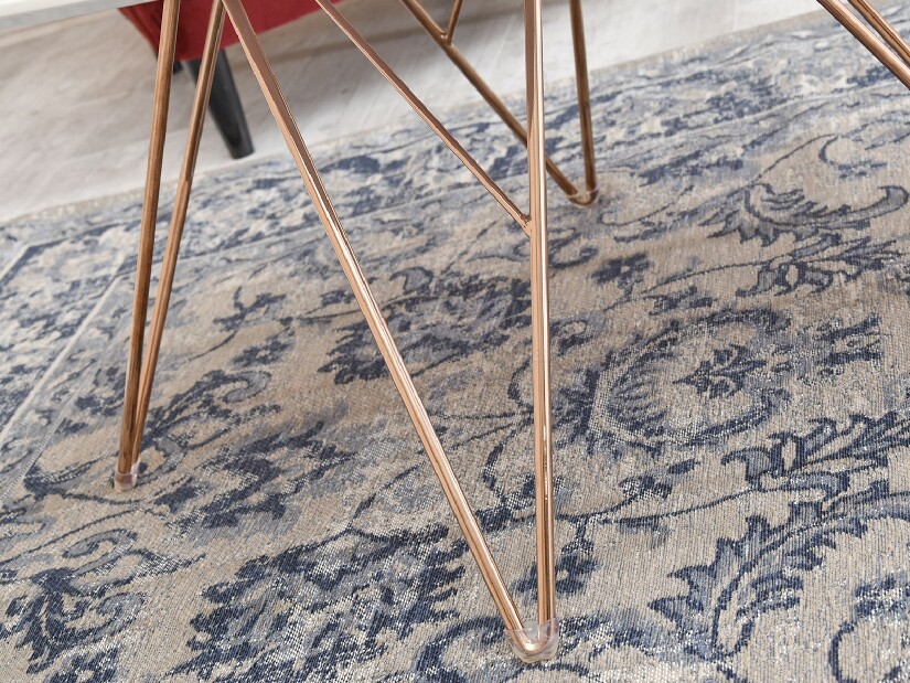 Konferenční stolek Petal Zest Xl (bílá + černá)