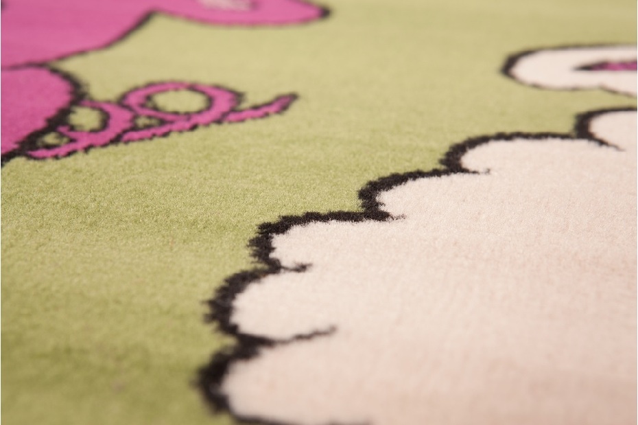 Kusový koberec Kiddy 593 Green