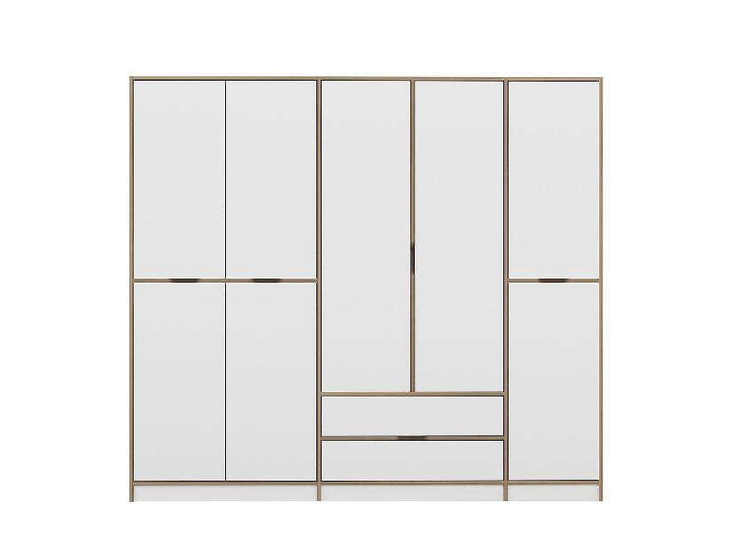 Šatní skříň Erich 1 (bílá)