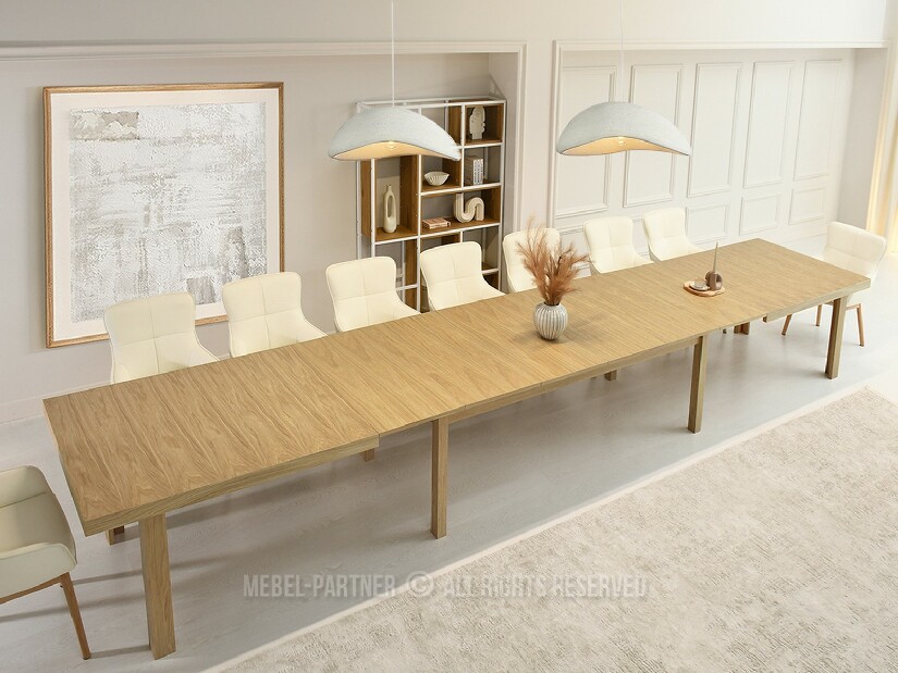 Jídelní stůl Conflictos (dub)