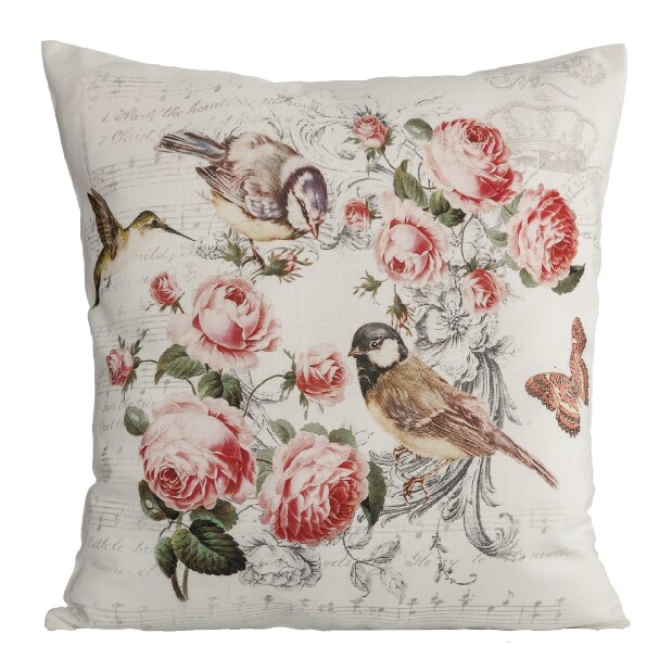 Ozdobný polštář 45x45 cm Natura (červená) (2 ks)