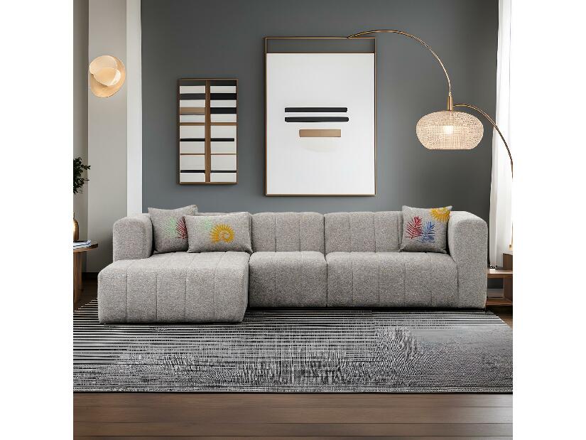 Rohová sedačka Beyzometta (L) (světle šedá)