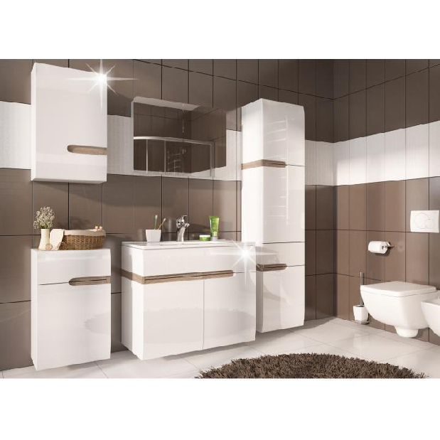 Koupelnová skříňka na stěnu Lynatet Typ 157 LTB01 levá