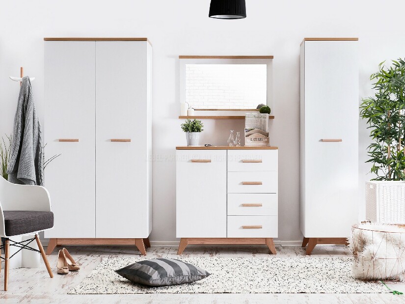 Zrcadlo Balones BG14 (bílá)