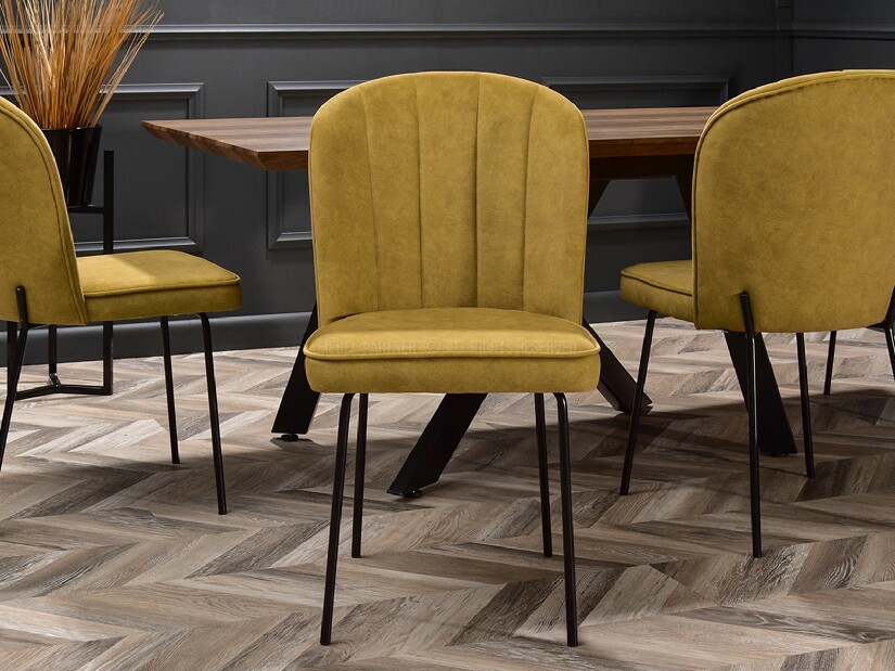 Jídelní židle Obrar (zlatá)