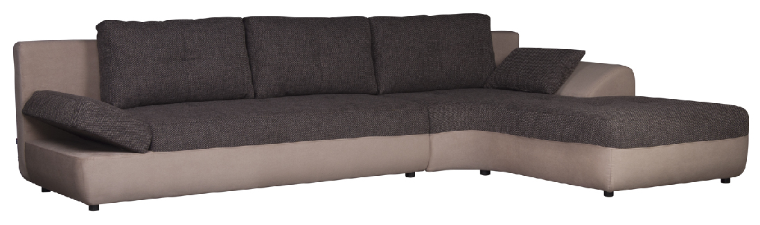 Rohová sedací souprava BRW JAZZ LUX 3DL.REC hnědá (P)