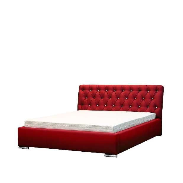 Kontinentální postel Enoa (černá) *bazar