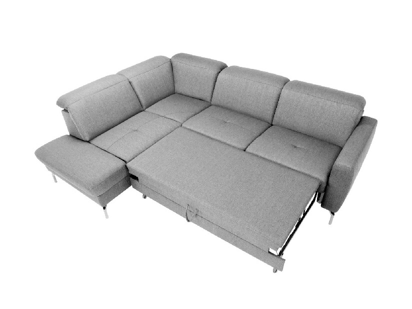 Rohová sedací souprava BRW Mindoro Recbk 2F (šedá) (L) 