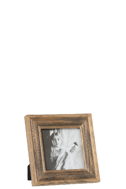 Fotorámeček (hnědá) 19x2x19cm
