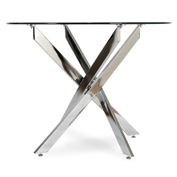 Jídelní stůl Supremas 2 (chromová) (pro 4 osoby)