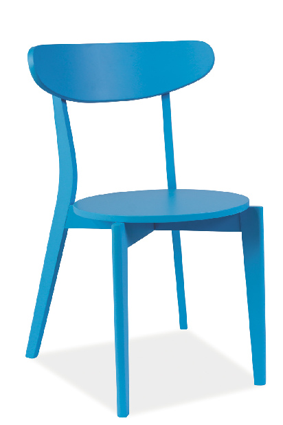 Jídelní židle Coral (modrá)