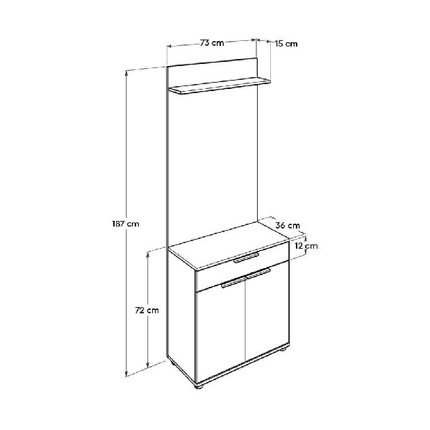 Předsíň Titana (bílá)