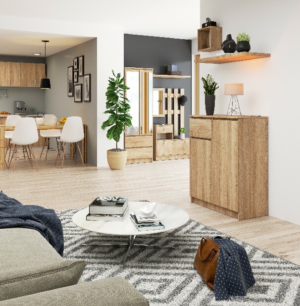 Komoda Kilos (dub sonoma)