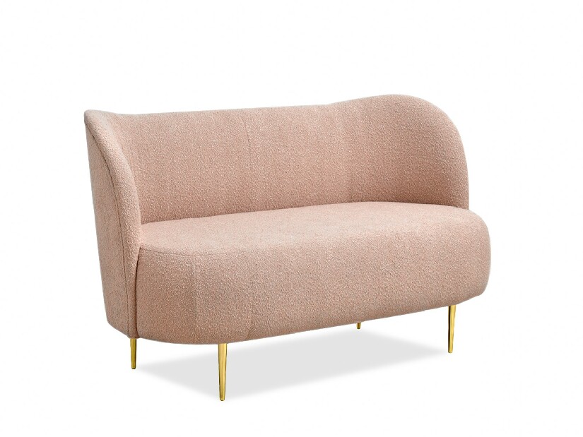 Pohovka dvousedačka Cadmio 2 (zlatá)