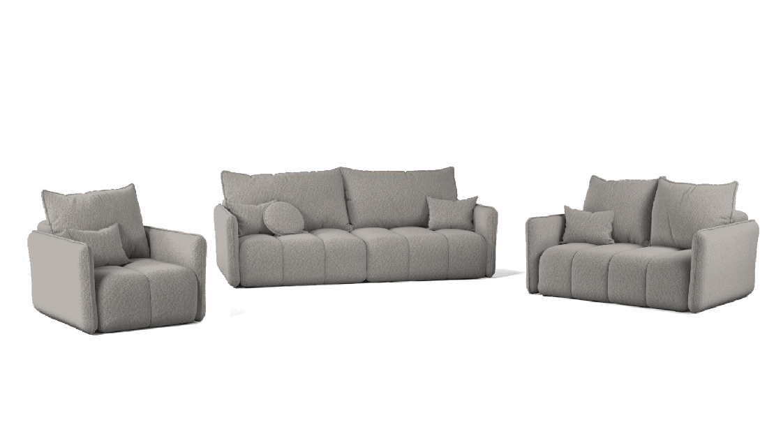 Sedací souprava Carmelone S (bílá)