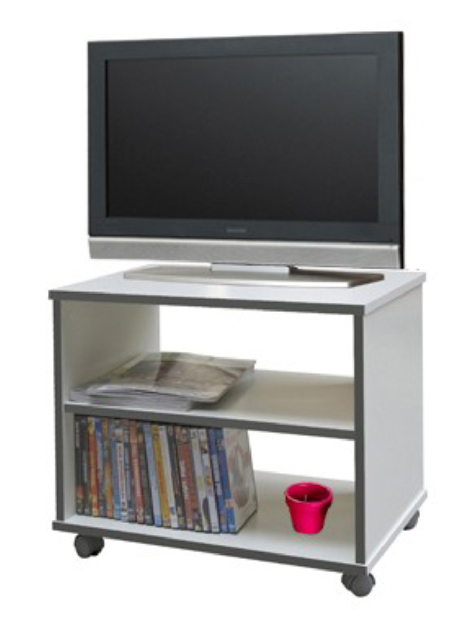 TV stolek/skříňka Hardy bílá