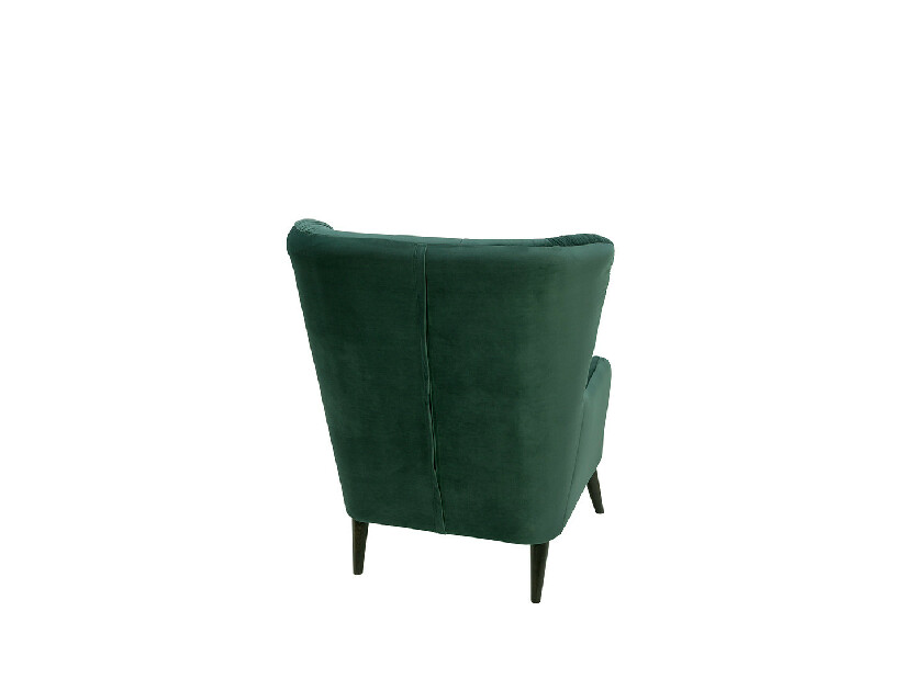 Křeslo BRW Casey ES (tmavozelená)